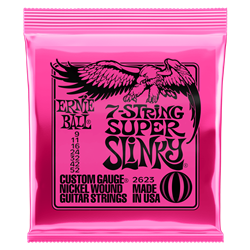 Ernie Ball Super Slinky Nickel Wound 7-String Set - 9-52