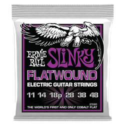 Ernie Ball Power Slinky Flatwound Electric Guitar Strings