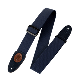 Levy's Signature Cotton Series Guitar Strap - Navy