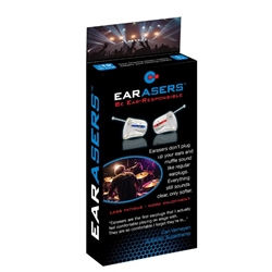 Earasers Earplugs for Musicians and Concerts