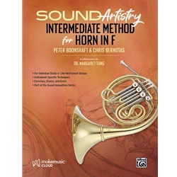 Sound Artistry Intermediate Method for Horn in F