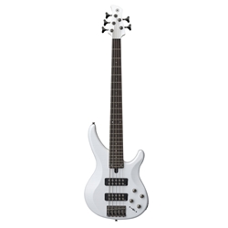 Yamaha TRBX305 5-String Bass - White