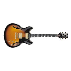 Ibanez JSM10 John Scofield Signature Guitar - Vintage Yellow Sunburst