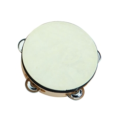 RBI Wood Rim Tambourine - 6"