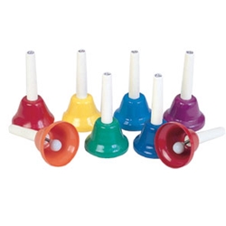 KIDSPLAY® 8-Note C Major Diatonic Hand Bell Set (RB108)