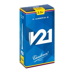 Vandoren V21 Clarinet Reeds, Box/10 CR80