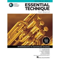 
							Image of Essential Technique for Band with EEi - Intermediate to Advanced Studies - Baritone BC