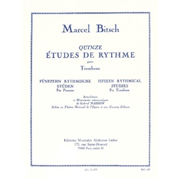 Fifteen Rhythmical Studies for Trombone