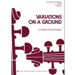 
							Image of Variations on a Ground - KJOS String Orchestra