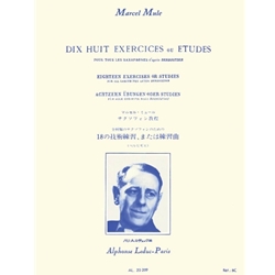 
							Image of Eighteen Exercises Or Studies for All Saxophones After Berbiguier