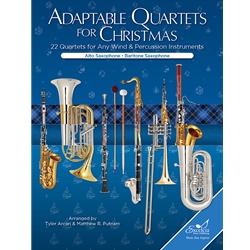 Image of Adaptable Quartets for Christmas - Alto/Bari Sax