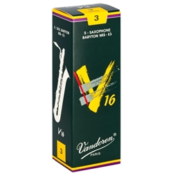 Vandoren V16 Bari Sax Reeds, Box/5 SR743