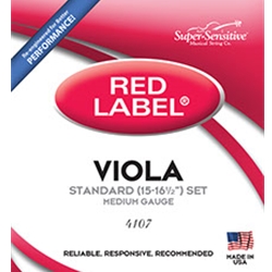 Super-Sensitive Red Label Viola A String