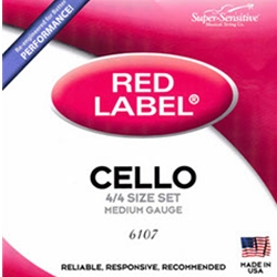 Super-Sensitive Red Label Cello D String