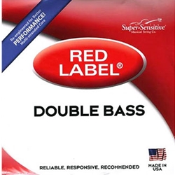 Super-Sensitive Red Label Bass A String