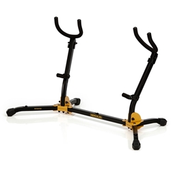 Hercules Double Alto/Tenor Saxophone Stand