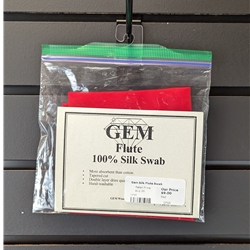 Gem Silk Swab - Flute - GFSSI