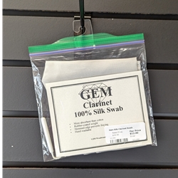 Gem Silk Swab - Clarinet