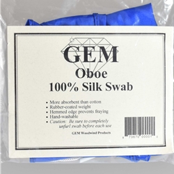 Gem Silk Swab - Oboe