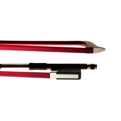 Glasser Premium Fiberglass Cello Bow - Red 4/4