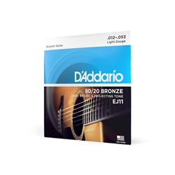 D'Addario 80/20 Bronze Acoustic Guitar Strings