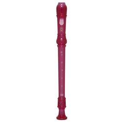 Yamaha 3-Piece Pink Translucent Recorder w/ Vinyl Bag PINK