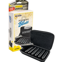 Hohner Piedmont Blues 7-Piece Harmonica Set