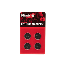 D'Addario CR2032 Batteries 4 pack PW-CR2032-04