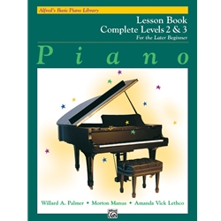 Alfred's Basic Piano Library: Lesson Book Complete 2 & 3