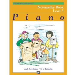 Alfred's Basic Piano Library: Notespeller Book 3