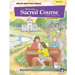 Alfred's Basic All-In-One Sacred Course - Book 5