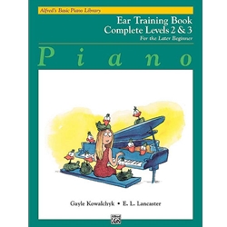 Alfred's Basic Piano Library: Ear Training Book Complete Level 2 & 3