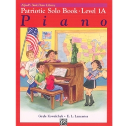 Alfred's Basic Piano Library: Patriotic Solo 1A