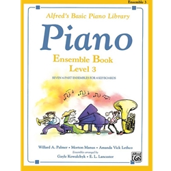 Alfred's Basic Piano Library: Ensemble Book 3