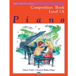 Alfred's Basic Piano Library: Composition Book 1A