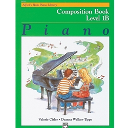 Alfred's Basic Piano Library: Composition Book 1B