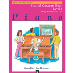 Alfred's Basic Piano Library: Musical Concepts Book 4