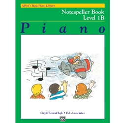 Alfred's Basic Piano Library: Notespeller Book 1B