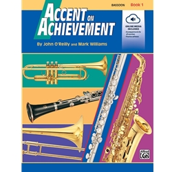 Accent On Achievement: Bassoon 1 Book & CD