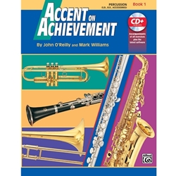 Accent on Achievement Percussion Book 1