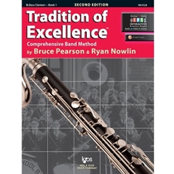 Tradition of Excellence Bass Clarinet Book 1
