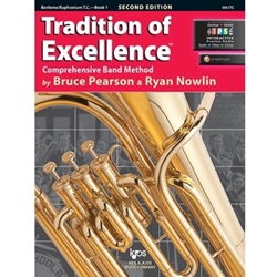 Tradition of Excellence Baritone Book 1 (Treble Clef)