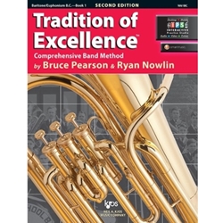 Tradition of Excellence Baritone Book 1 (Bass Clef)