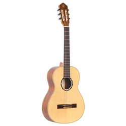 Ortega Family Series Nylon String Guitar, 3/4 Size