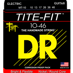 
							Image of DR Strings TITE-FIT Nickel Plated Electric Guitar Strings:  TITEFITMED