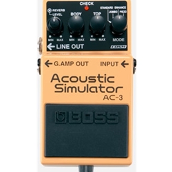 Boss Acoustic Simulator AC3 Guitar Effect Pedal