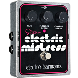Electro Harmonix Stereo Electric Mistress Flanger / Chorus Effect Pedal