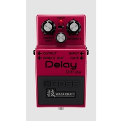 Boss DM-2W Waza Craft Analog Delay Effect Pedal