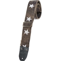 Henry Heller Guitar strap, stars HCOTRV-03