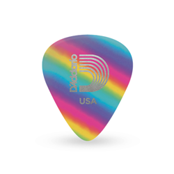 D'Addario Daddario Thin rainbow Picks 10 pack 1CRB2-10